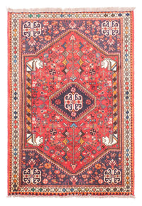 Tapis persan - Nomadic - 143 x 106 cm - rouge