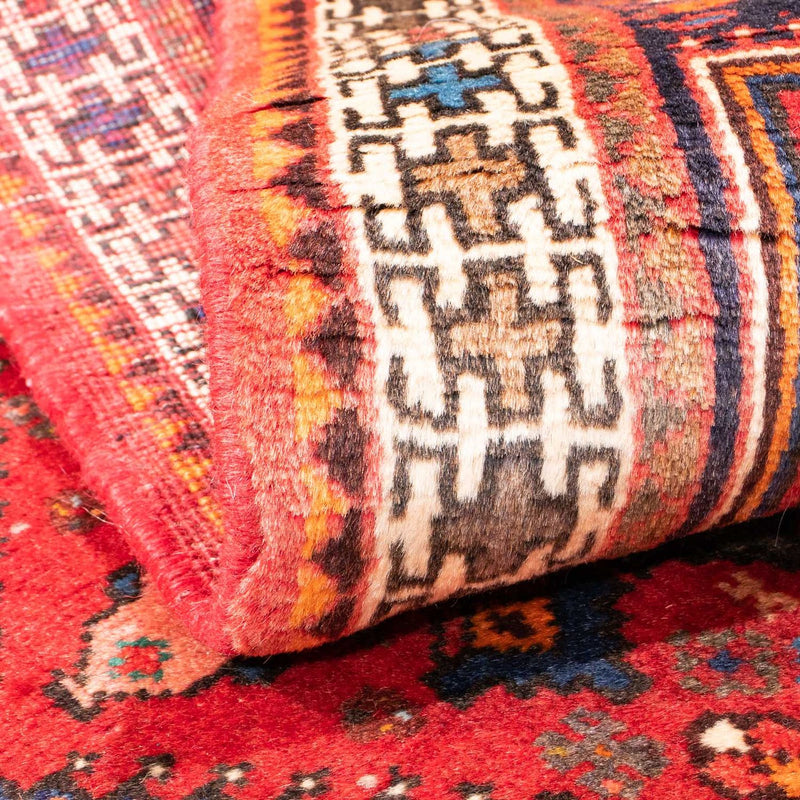 Tapis persan - Nomadic - 143 x 106 cm - rouge