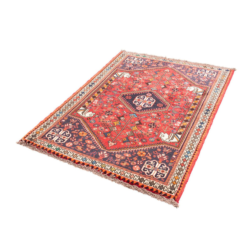 Tapis persan - Nomadic - 143 x 106 cm - rouge