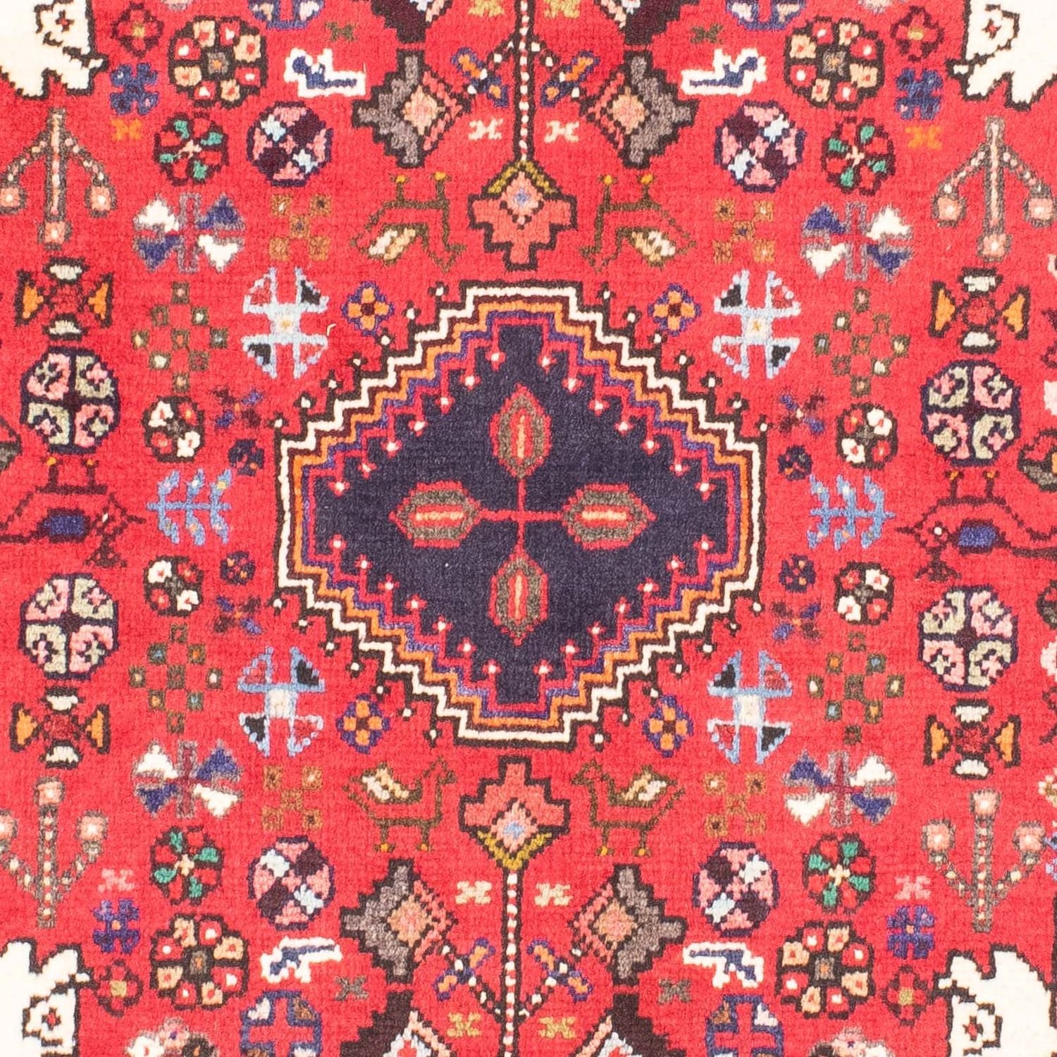 Tapis persan - Nomadic - 148 x 105 cm - rouge