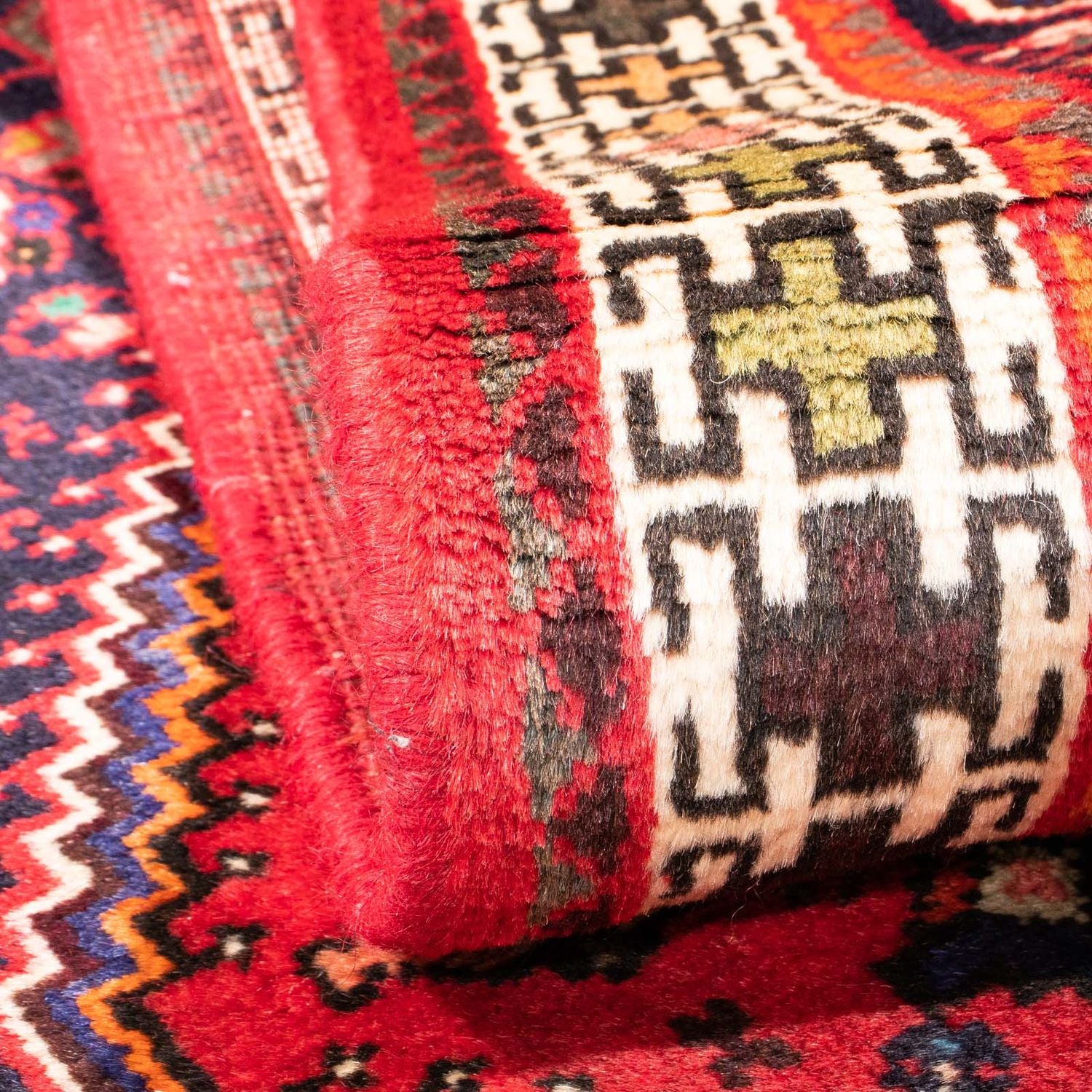 Tapis persan - Nomadic - 148 x 105 cm - rouge