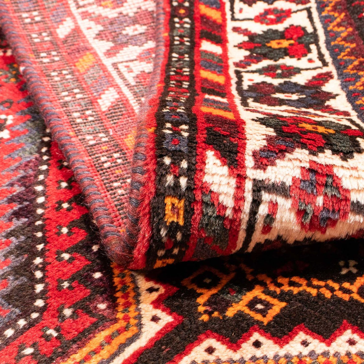 Tapis persan - Nomadic - 158 x 110 cm - rouge foncé