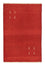 Tapis Gabbeh - Persan - 185 x 121 cm - rouge