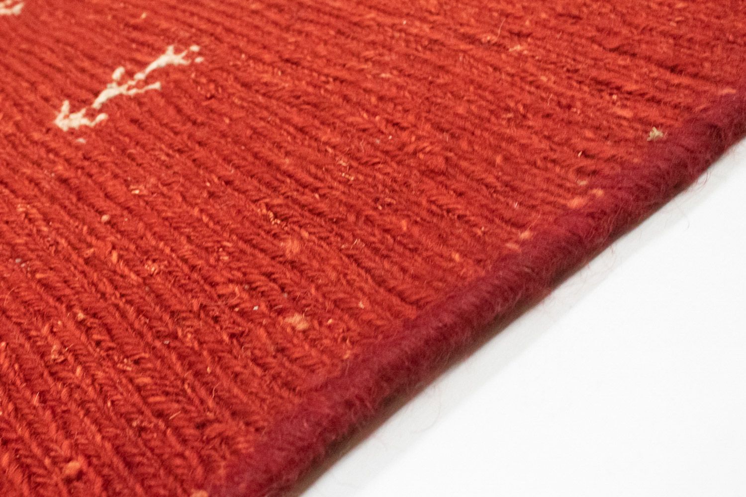 Tapis Gabbeh - Persan - 185 x 121 cm - rouge