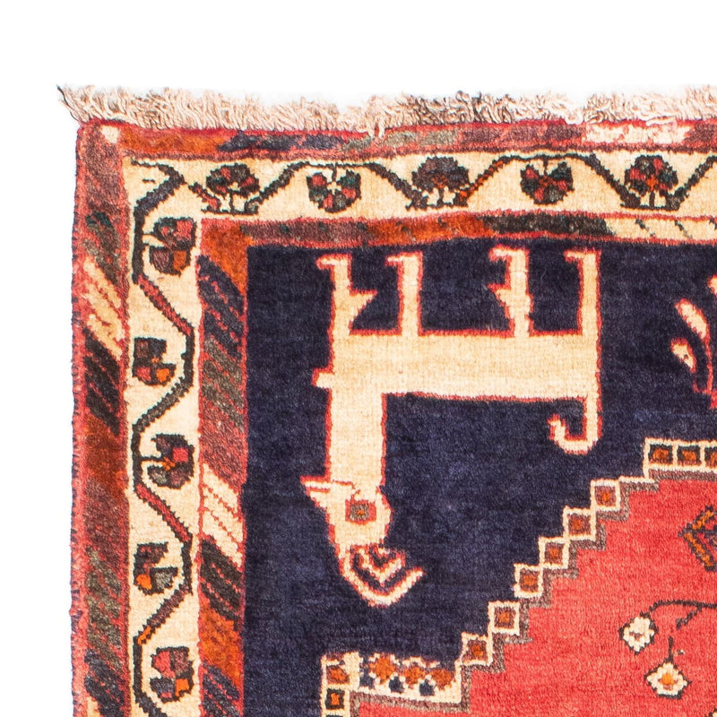 Tapis persan - Nomadic - 165 x 120 cm - bleu foncé