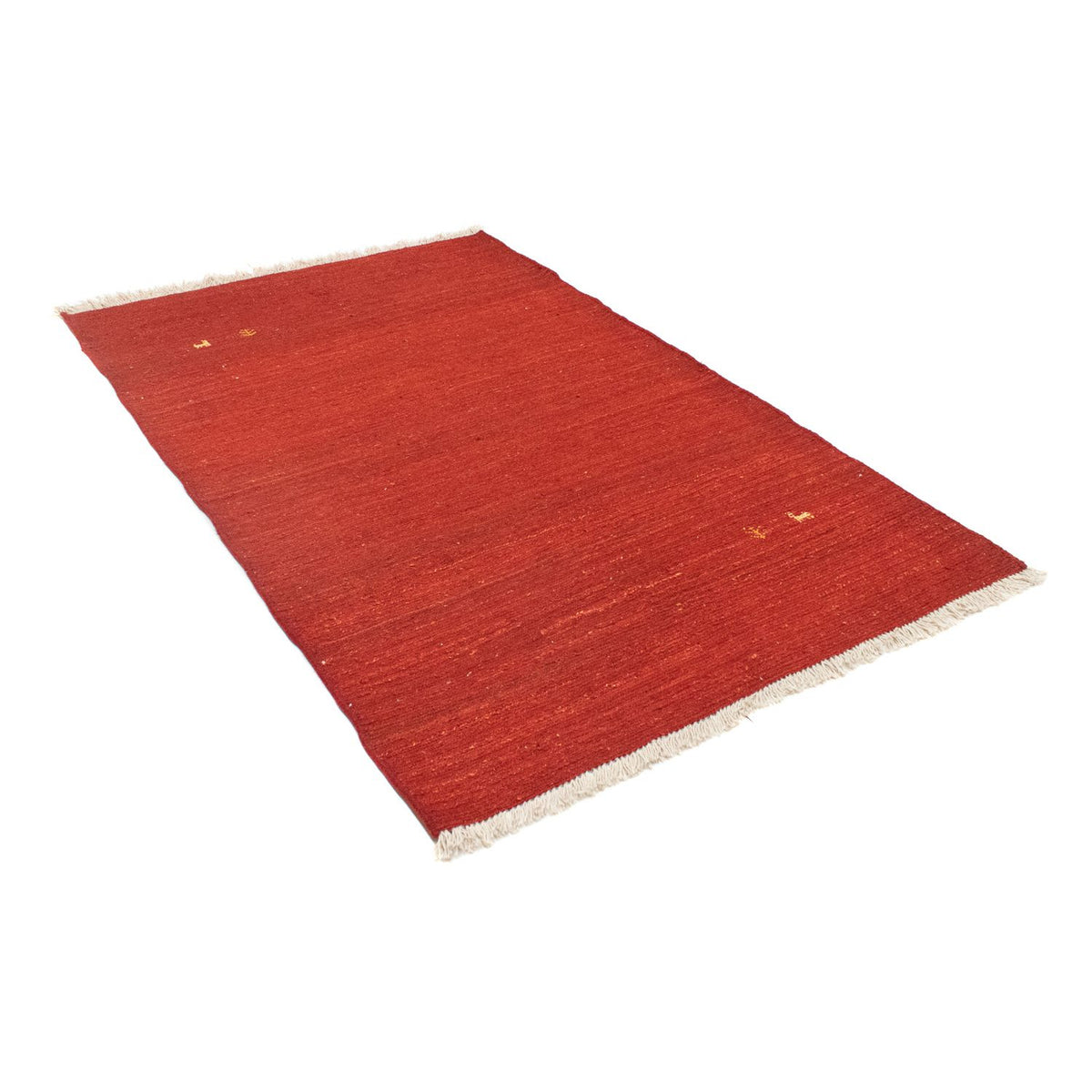 Tapis Gabbeh - Persan - 182 x 117 cm - rouge