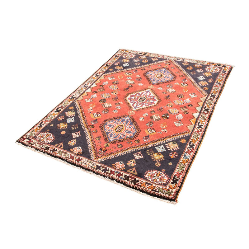 Tapis persan - Nomadic - 157 x 115 cm - rouge clair