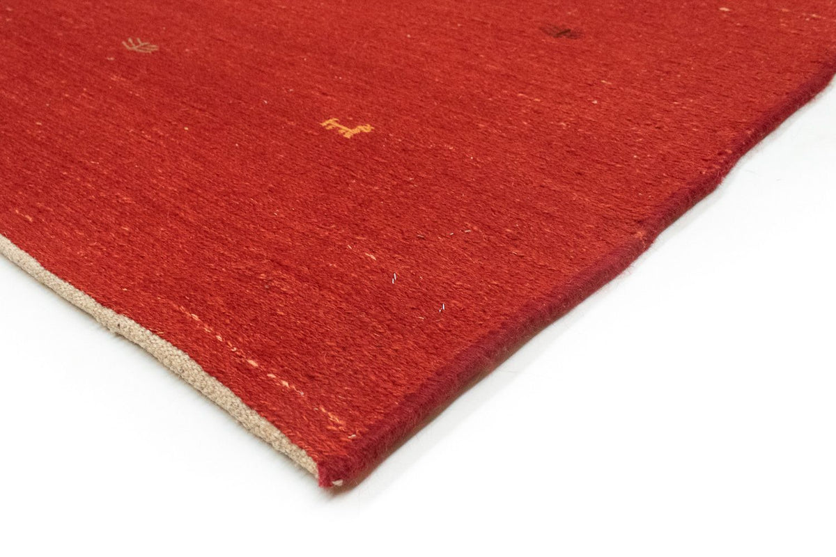 Tapis Gabbeh - Persan - 208 x 138 cm - rouge