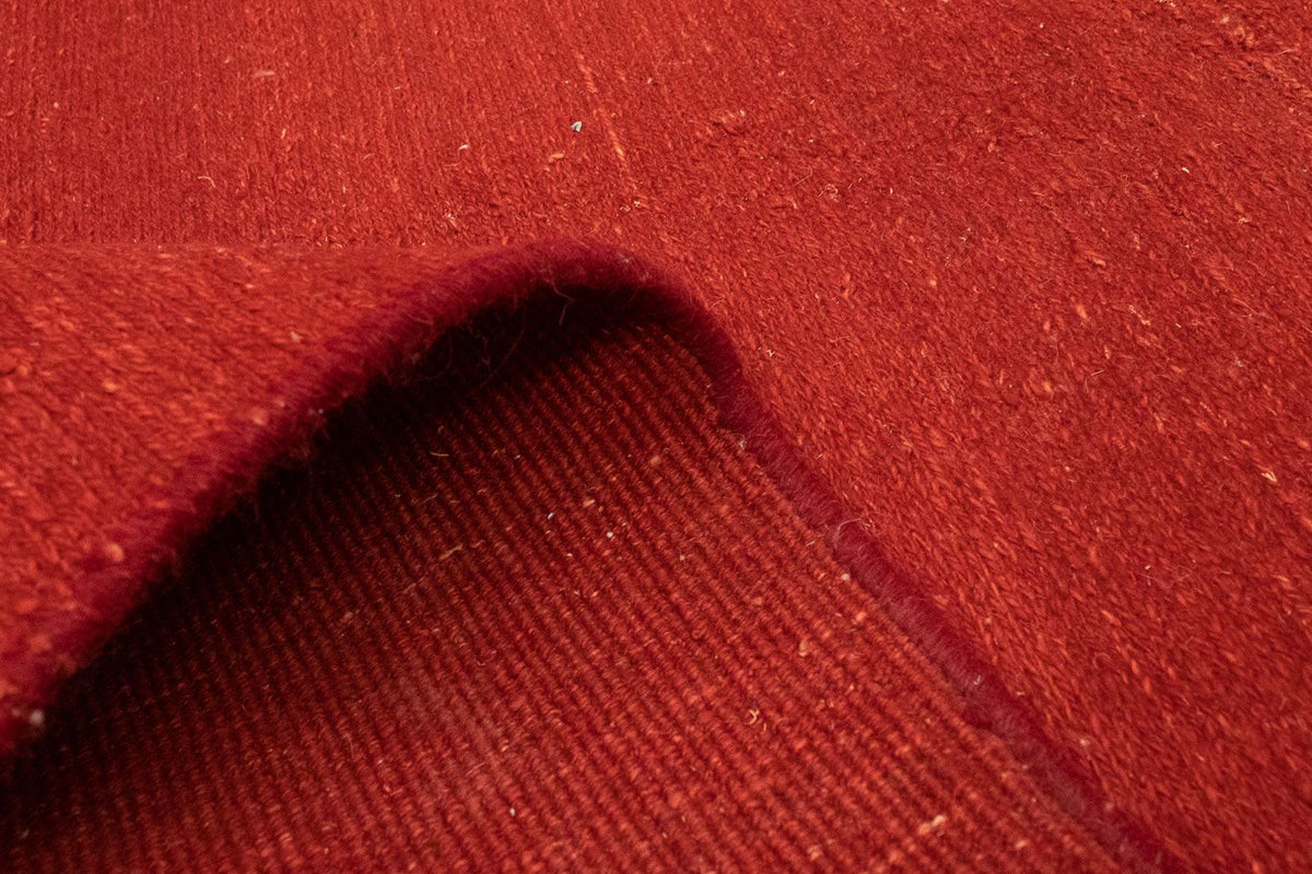 Tapis Gabbeh - Persan - 208 x 138 cm - rouge