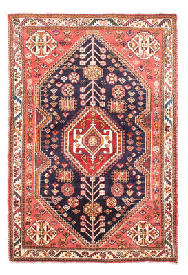 Tapis persan - Nomadic - 160 x 105 cm - bleu foncé