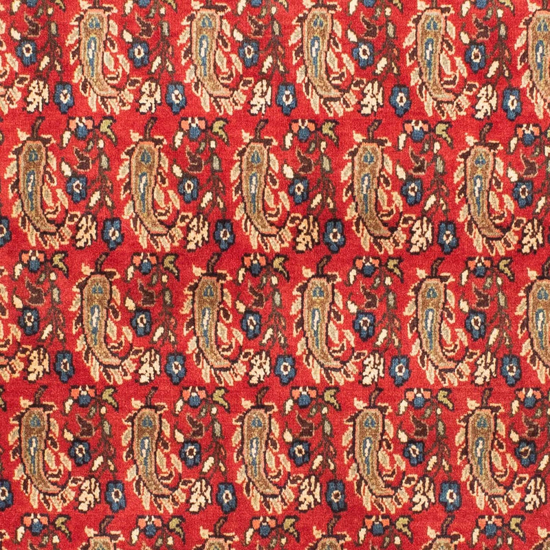 Tapis persan - Nomadic - 160 x 110 cm - rouge foncé