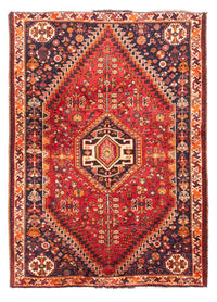 Tapis persan - Nomadic - 165 x 115 cm - rouge foncé