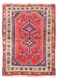 Tapis persan - Nomadic - 140 x 100 cm - rouge