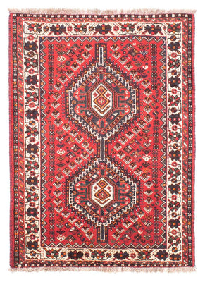 Tapis persan - Nomadic - 155 x 110 cm - rouge
