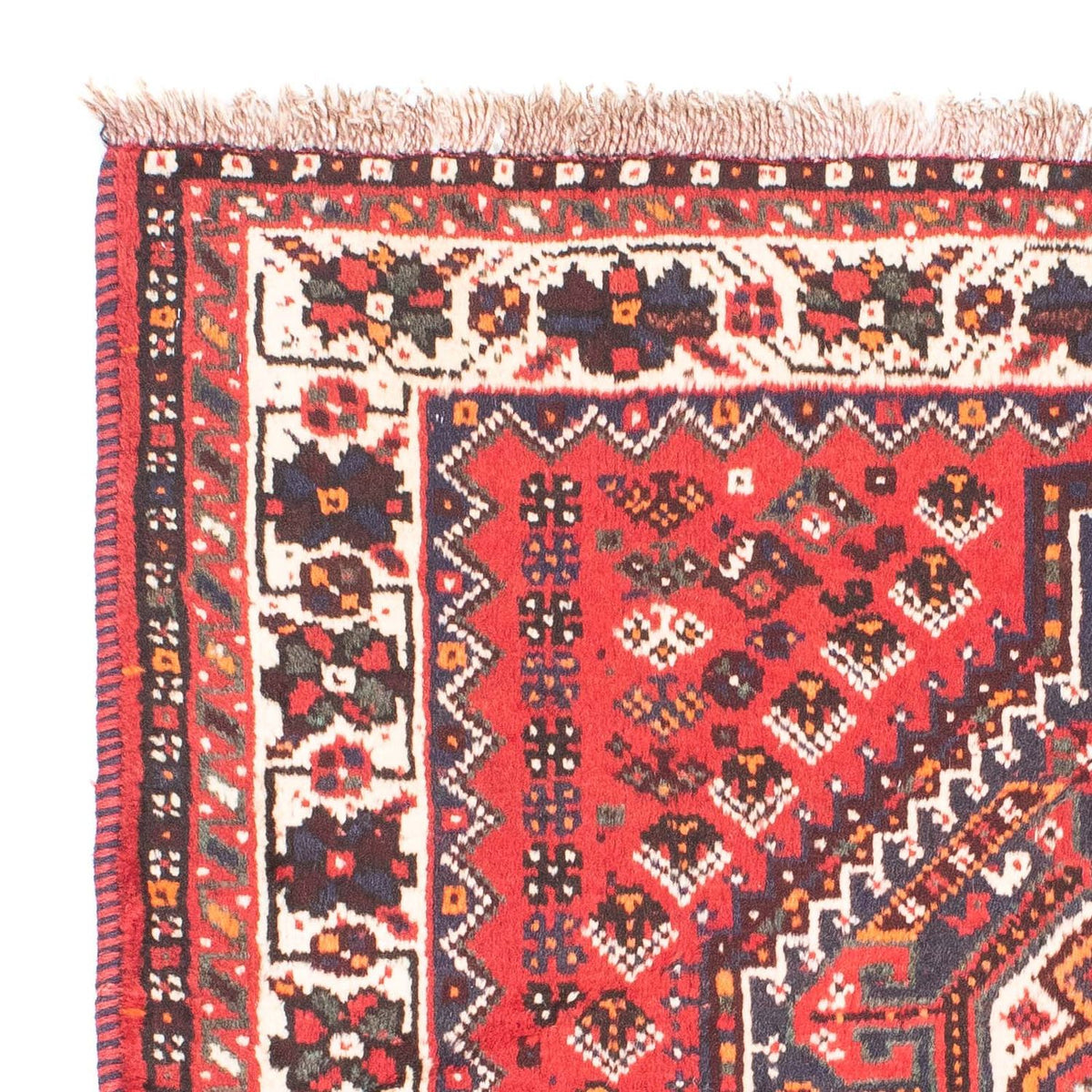 Tapis persan - Nomadic - 155 x 110 cm - rouge