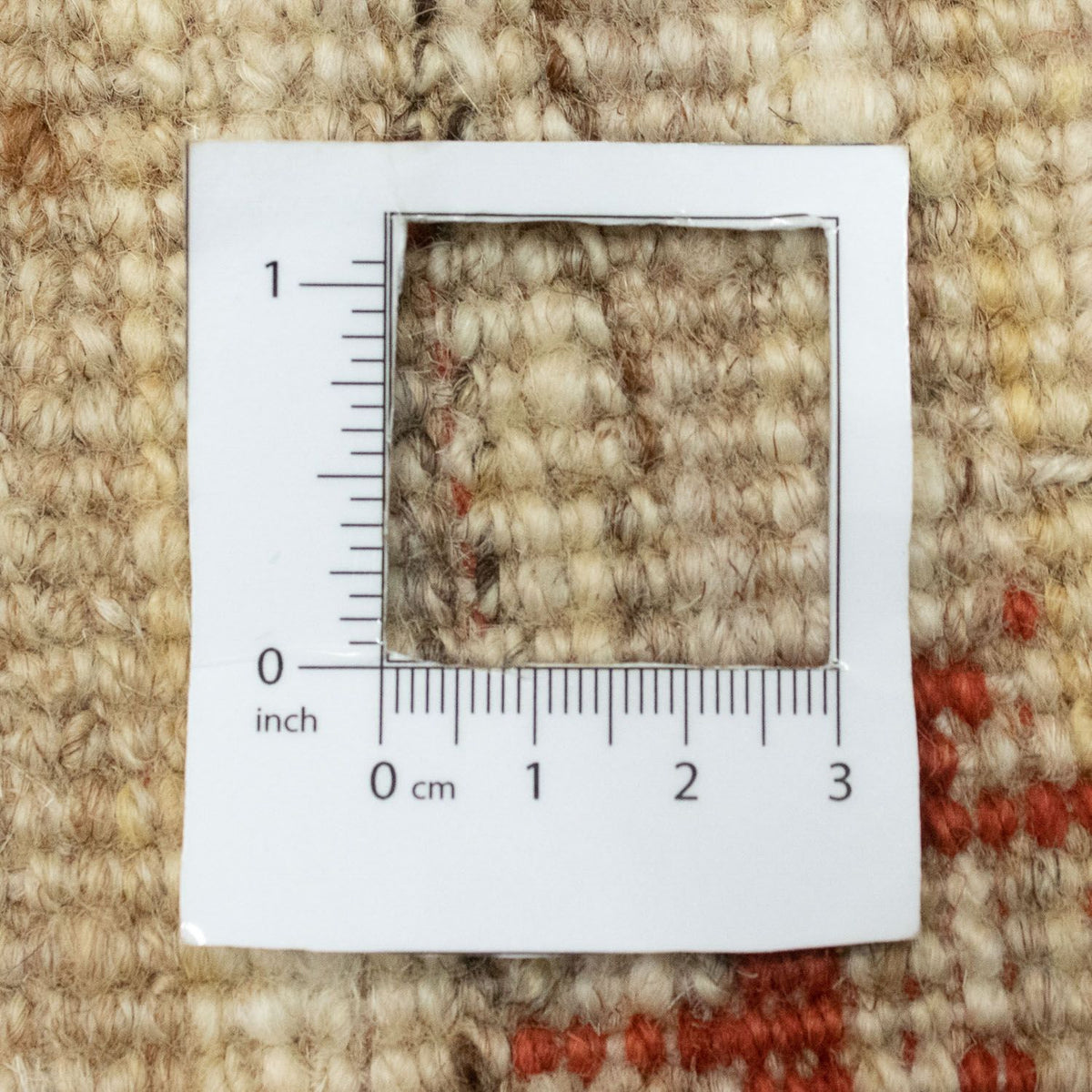 Tapis Gabbeh - Persan - 182 x 110 cm - beige