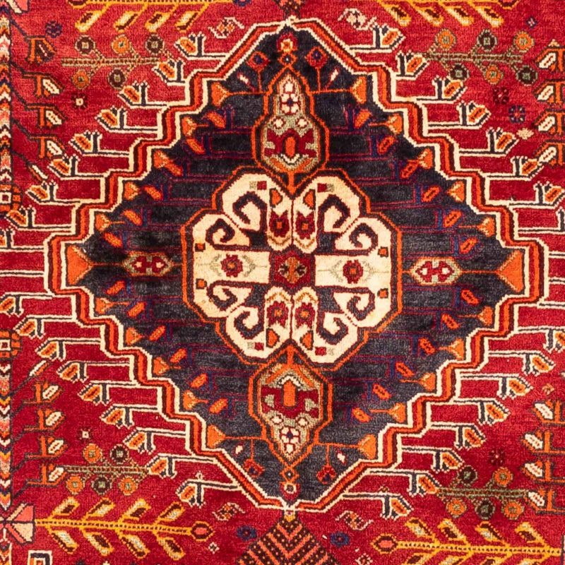 Tapis persan - Nomadic - 258 x 165 cm - rouge foncé