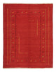 Tapis Gabbeh - Persan - 195 x 151 cm - rouge