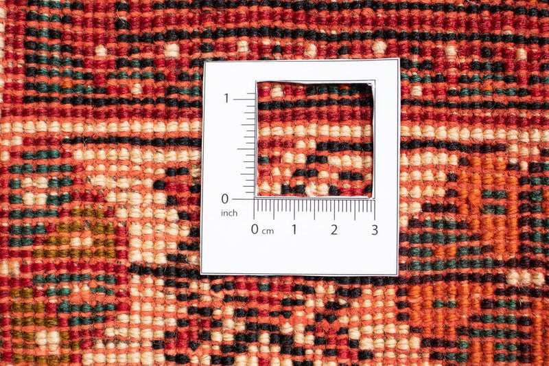 Tapis persan - Nomadic - 310 x 210 cm - rouge foncé