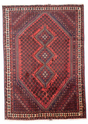 Tapis persan - Nomadic - 275 x 203 cm - rouge