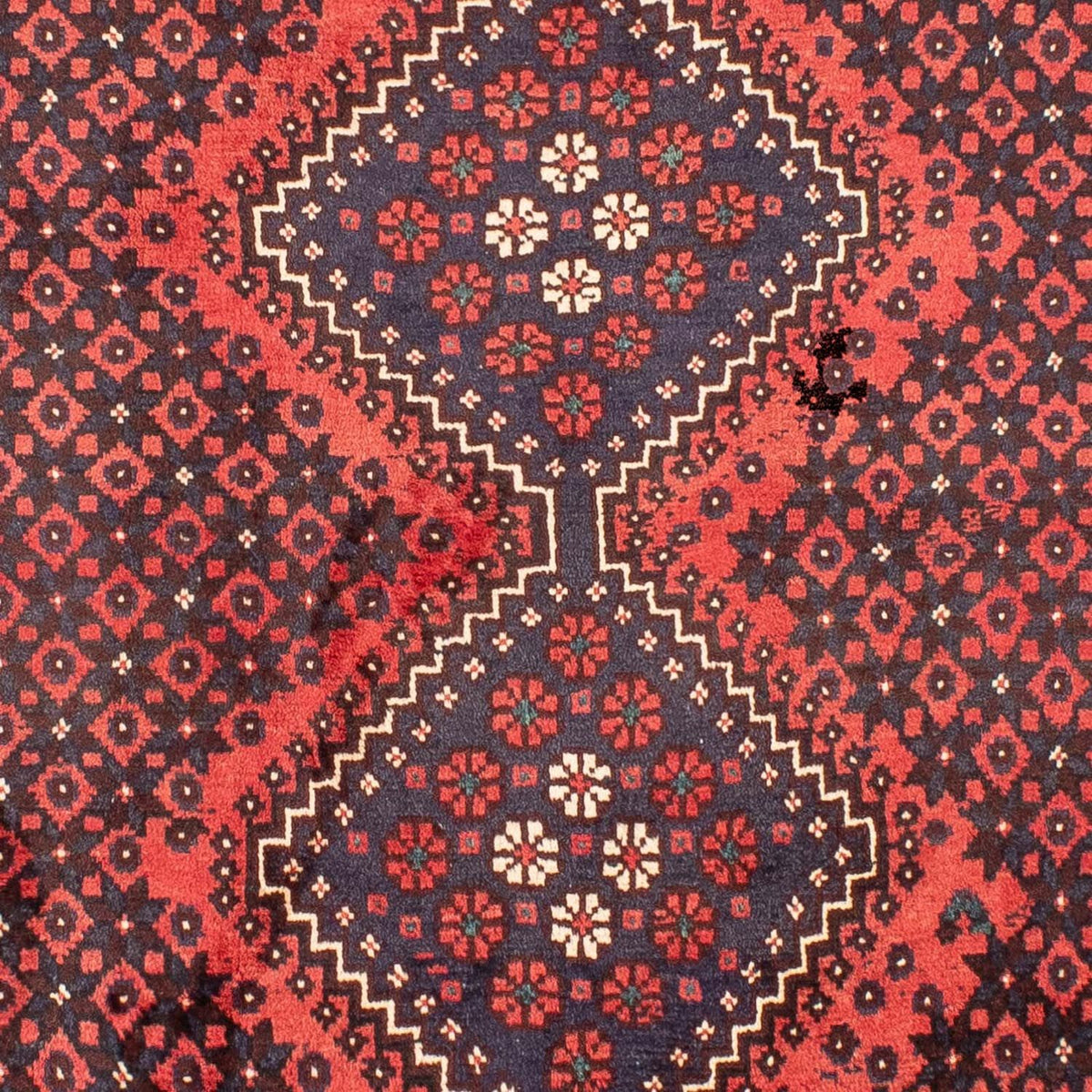 Tapis persan - Nomadic - 275 x 203 cm - rouge