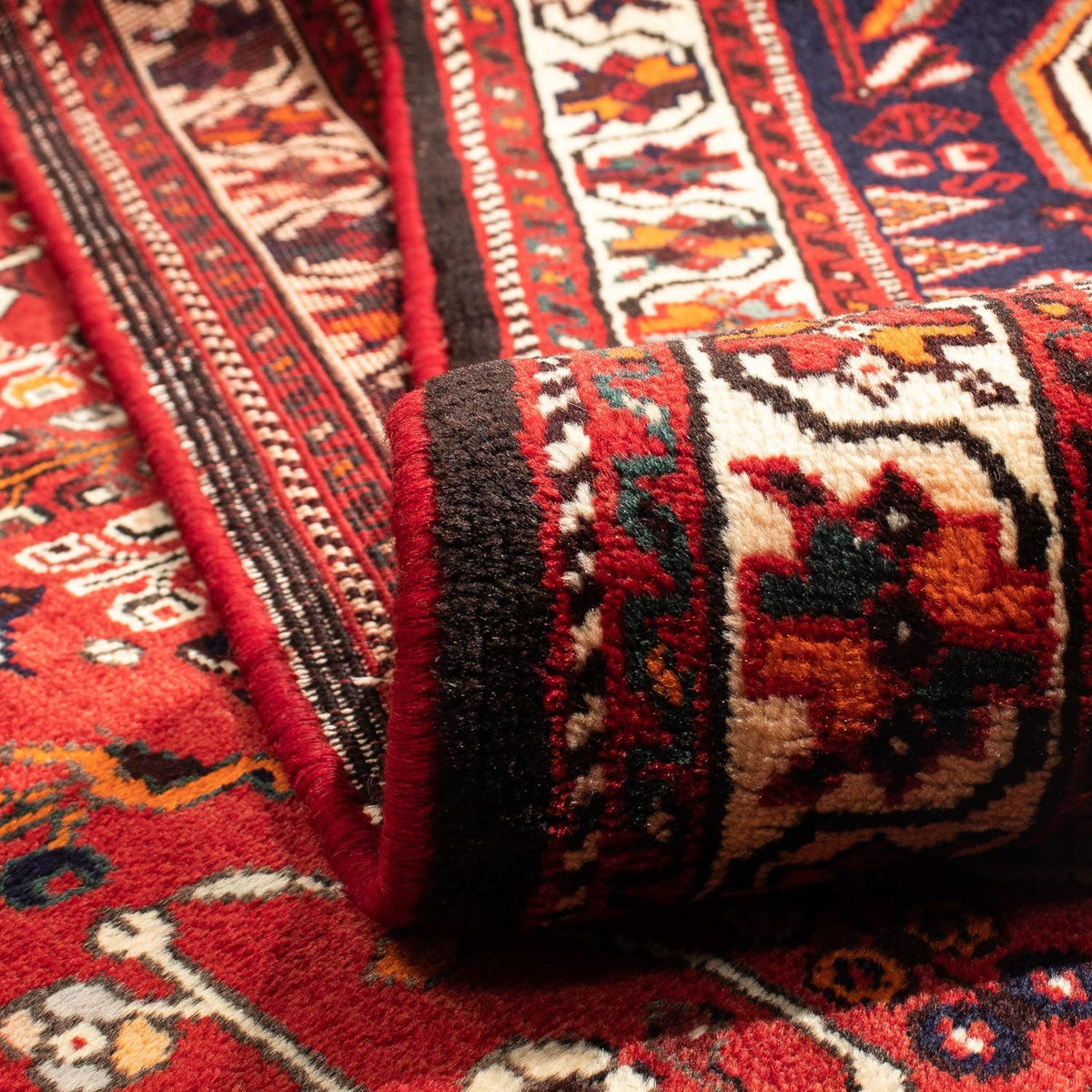 Tapis persan - Nomadic - 295 x 205 cm - rouge foncé