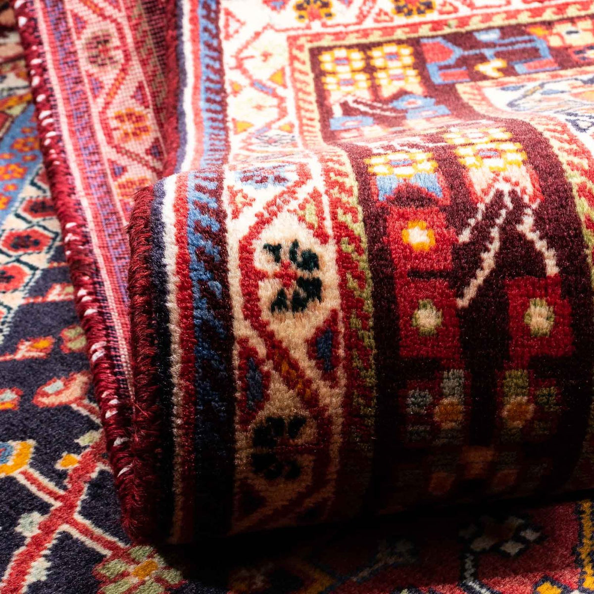 Tapis persan - Nomadic - 255 x 160 cm - multicolore