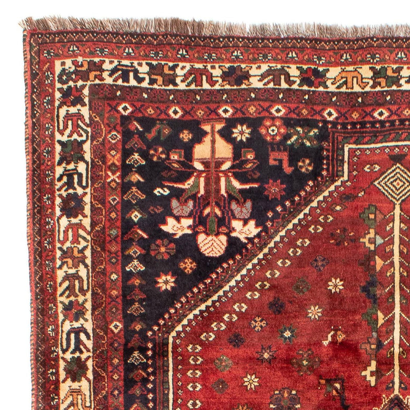 Tapis persan - Nomadic - 305 x 208 cm - rouge foncé