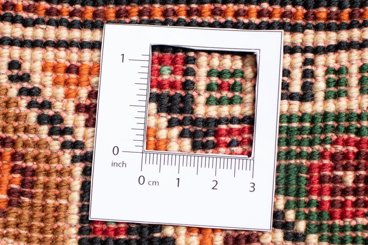 Tapis persan - Nomadic - 295 x 210 cm - rouge foncé