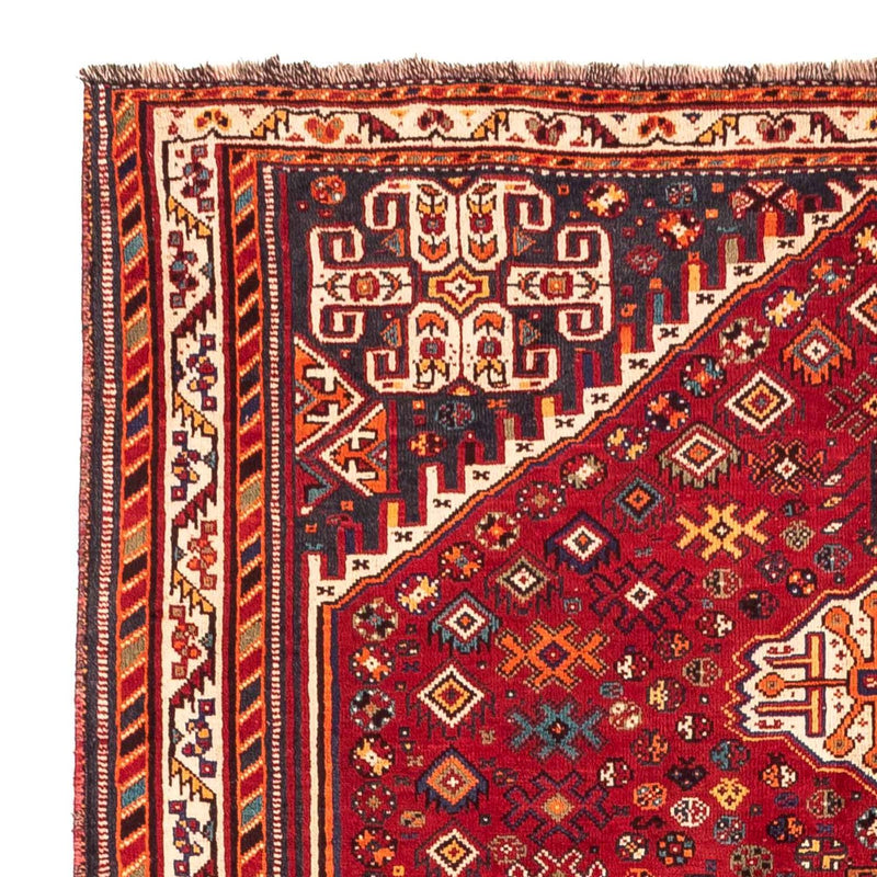 Tapis persan - Nomadic - 260 x 165 cm - rouge foncé