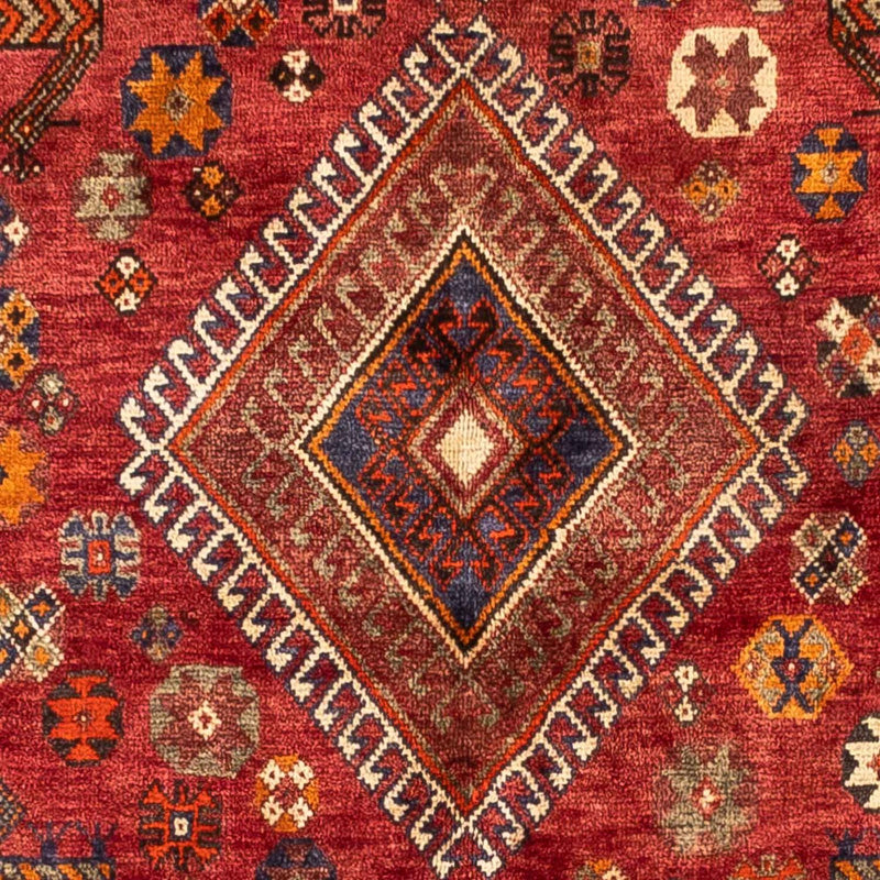 Tapis persan - Nomadic - 260 x 155 cm - rouge foncé