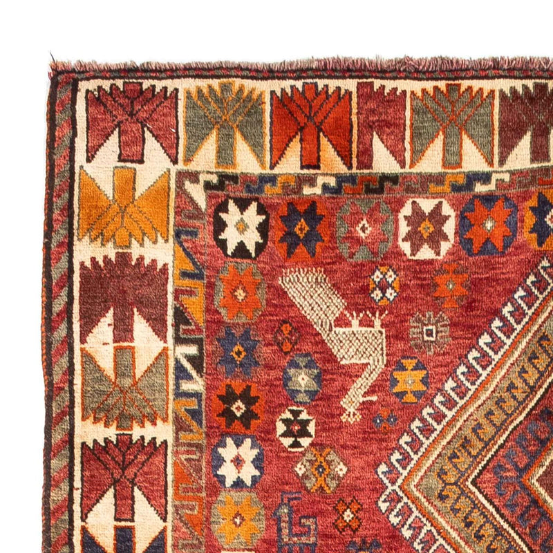 Tapis persan - Nomadic - 260 x 155 cm - rouge foncé