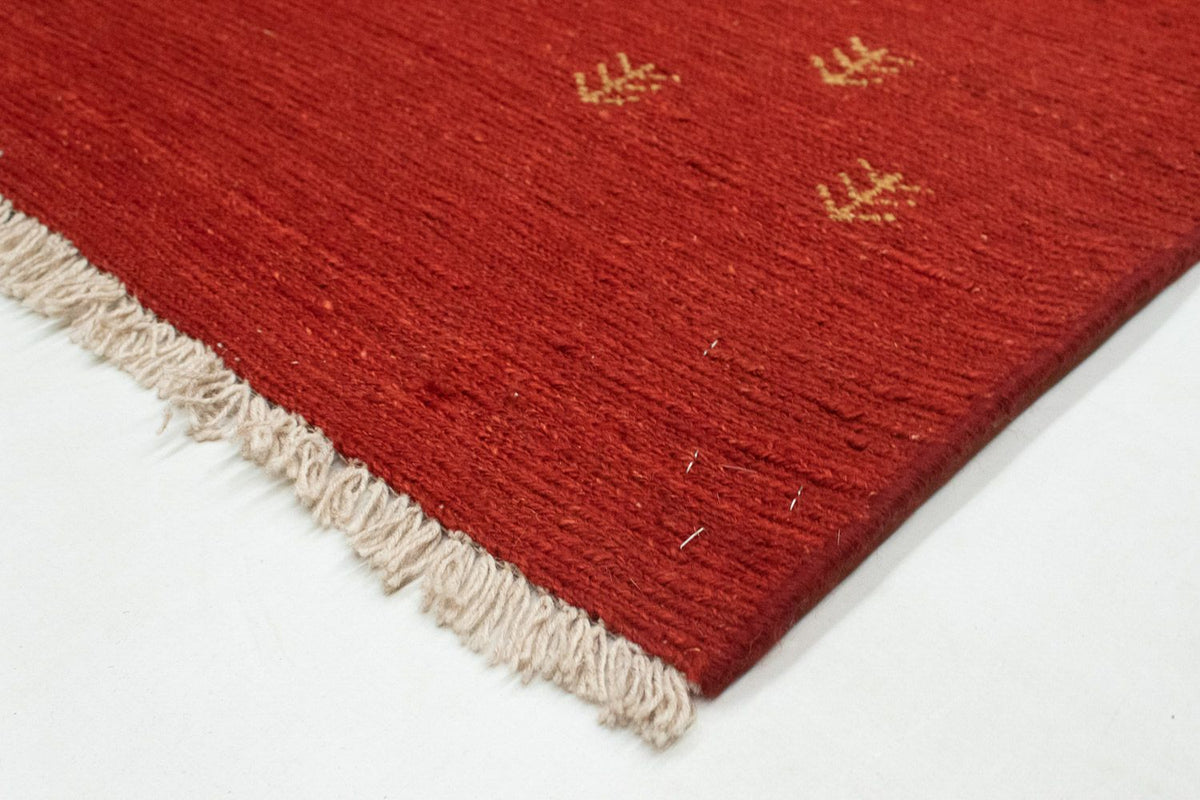 Tapis Gabbeh - Persan - 177 x 117 cm - rouge