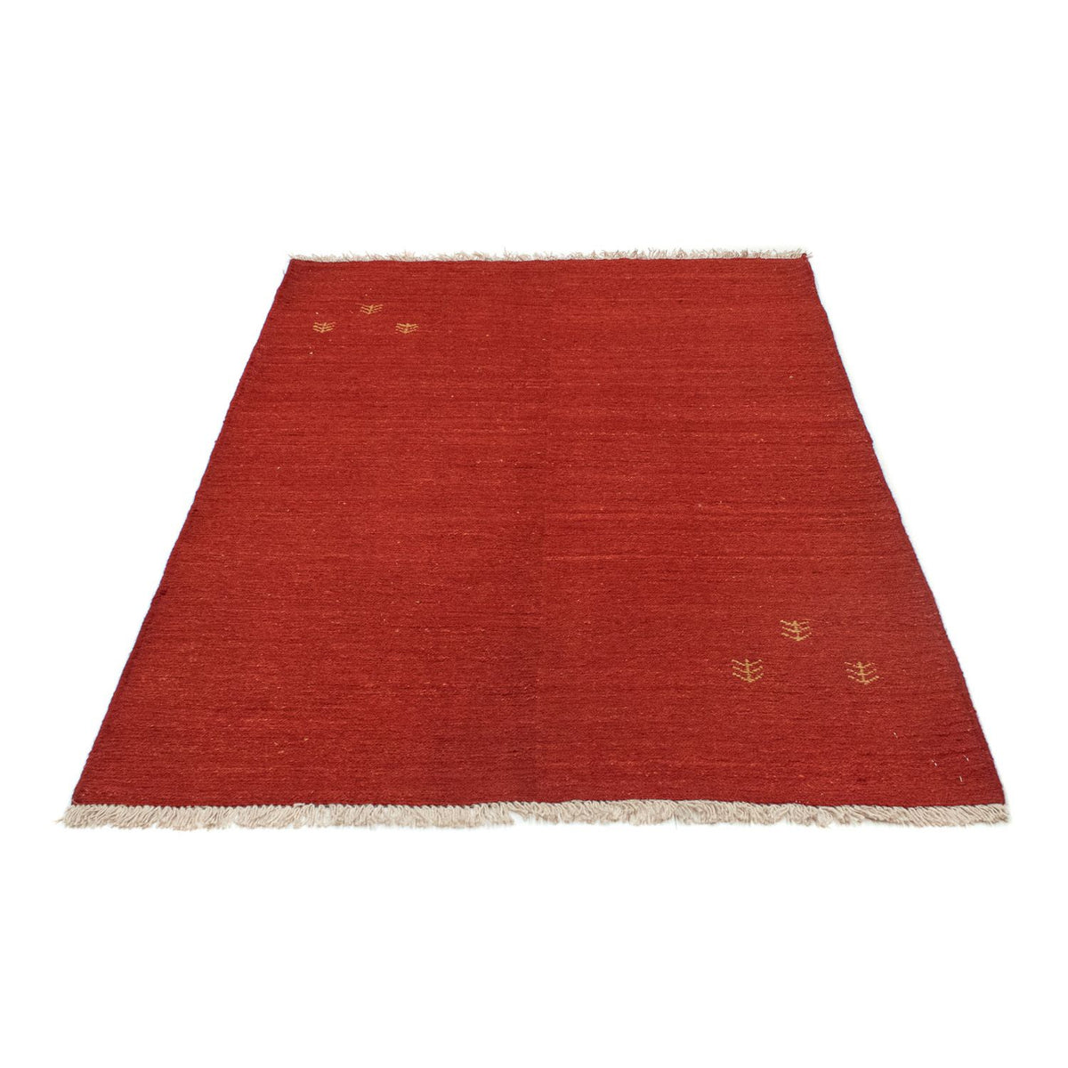 Tapis Gabbeh - Persan - 177 x 117 cm - rouge