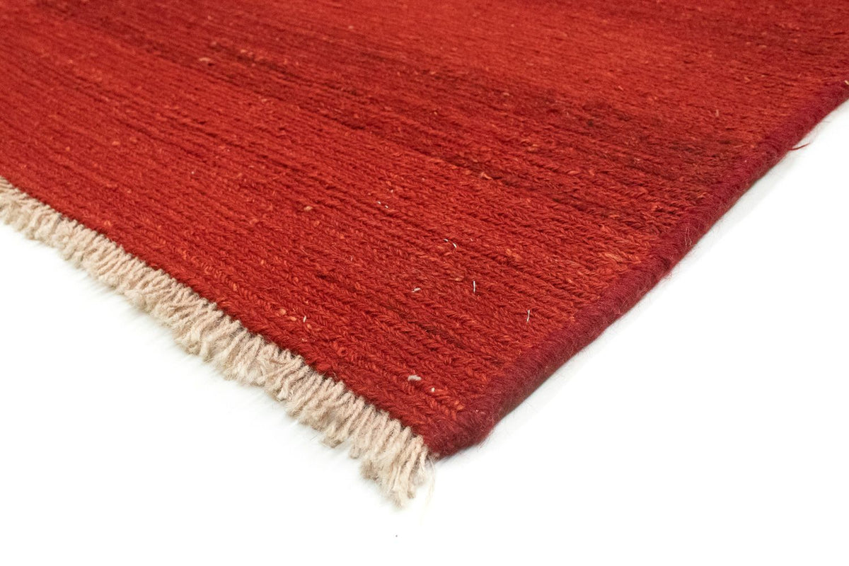 Tapis Gabbeh - Persan - 192 x 145 cm - rouge