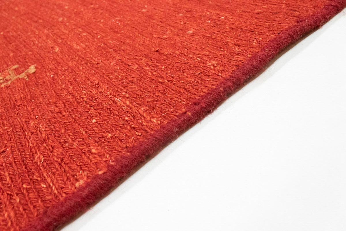 Tapis Gabbeh - Persan - 195 x 147 cm - rouge