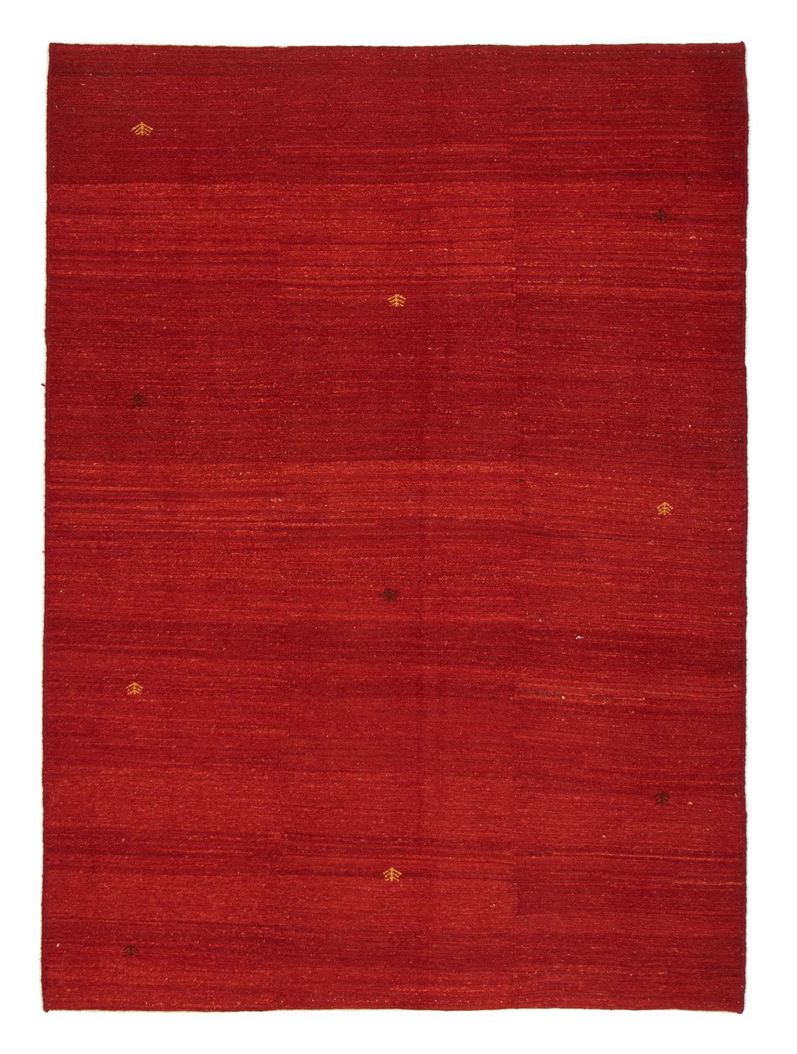 Tapis Gabbeh - Persan - 236 x 165 cm - rouge