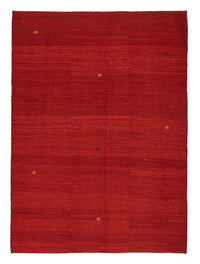 Tapis Gabbeh - Persan - 236 x 165 cm - rouge