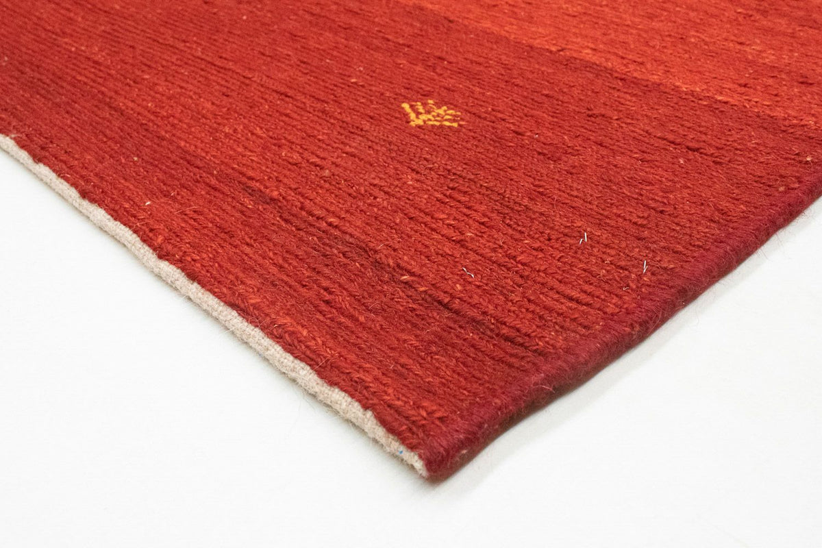 Tapis Gabbeh - Persan - 236 x 165 cm - rouge