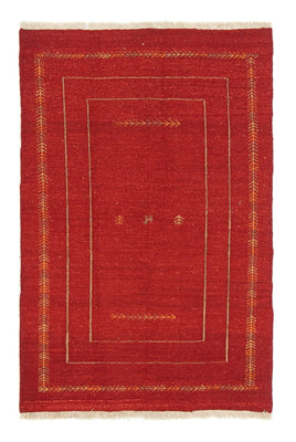 Tapis Gabbeh - Persan - 170 x 112 cm - rouge