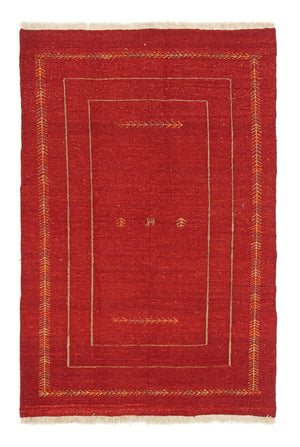 Tapis Gabbeh - Persan - 170 x 112 cm - rouge