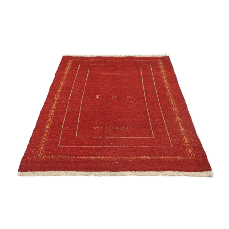 Tapis Gabbeh - Persan - 170 x 112 cm - rouge