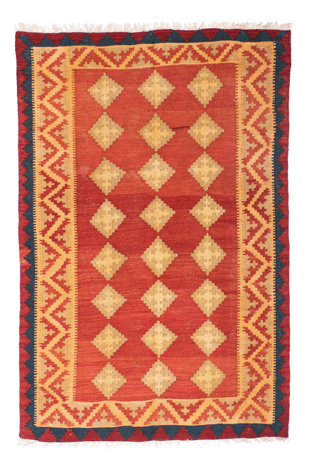 Tapis Kelim - Oriental - 190 x 120 cm - orange