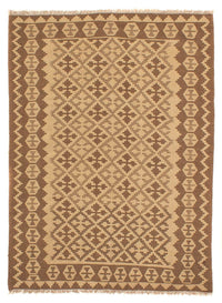 Tapis Kelim - Oriental - 211 x 153 cm - marron clair