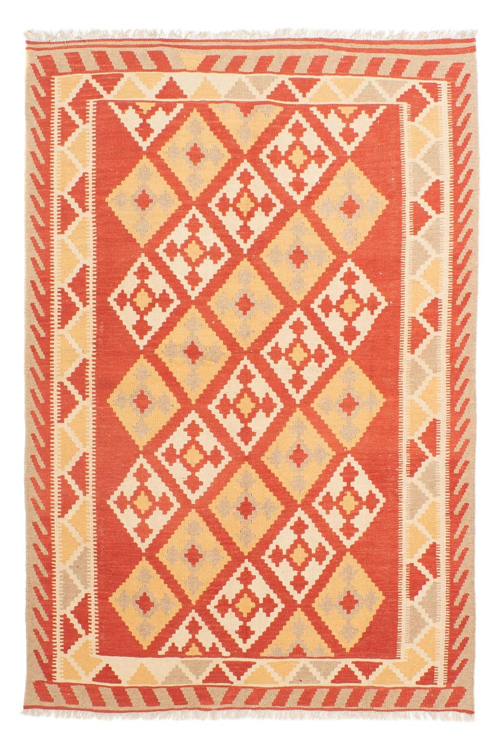 Tapis Kelim - Oriental - 235 x 158 cm - multicolore