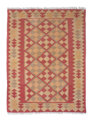 Tapis Kelim - Oriental - 176 x 128 cm - multicolore
