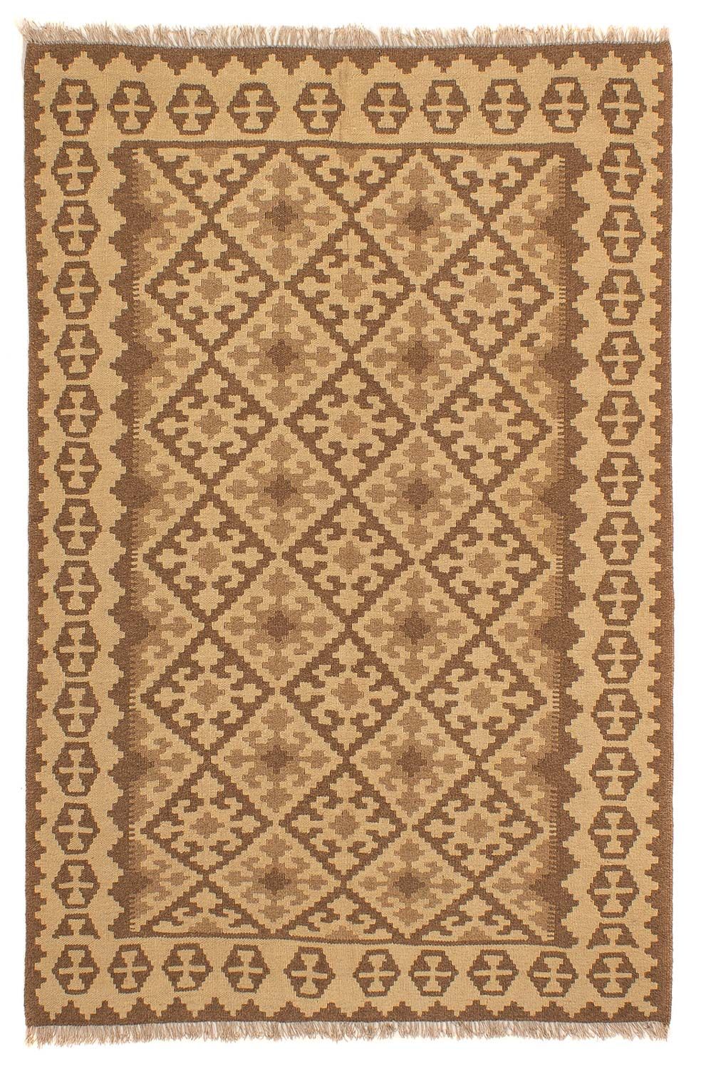 Tapis Kelim - Oriental - 205 x 153 cm - marron clair