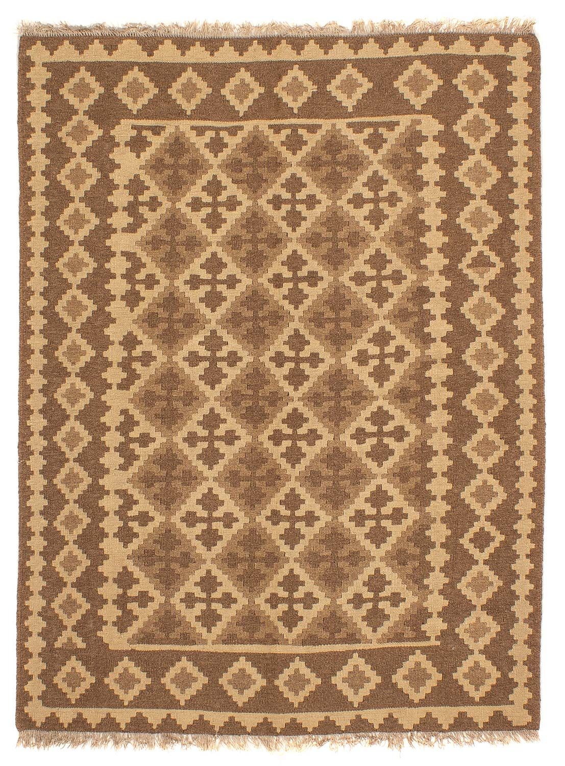 Tapis Kelim - Oriental - 188 x 148 cm - marron clair