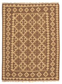 Tapis Kelim - Oriental - 188 x 148 cm - marron clair