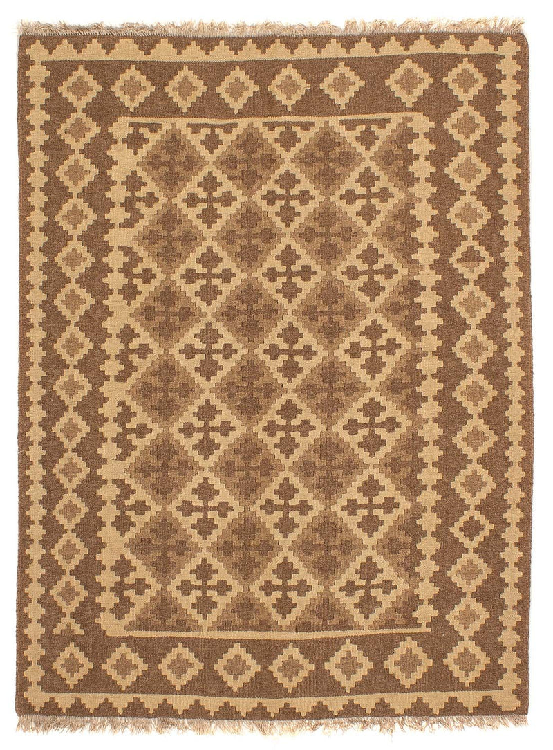 Tapis Kelim - Oriental - 188 x 148 cm - marron clair